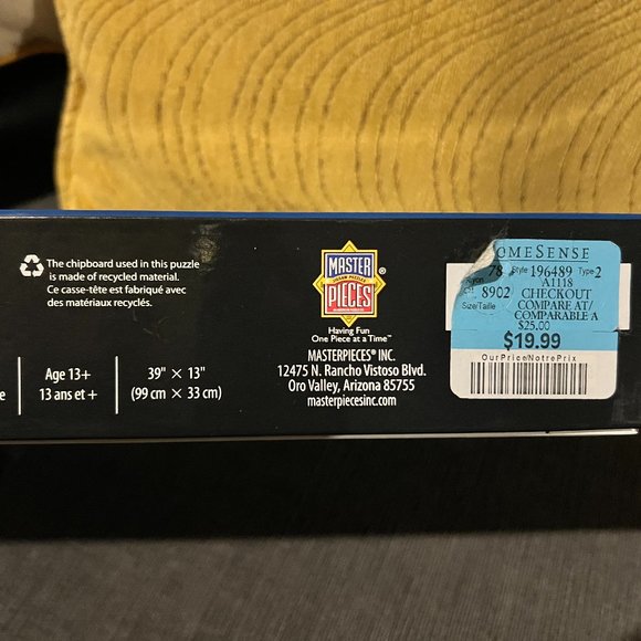 Toronto Maple Leafs 1000 piece Panoramic Puzzle - Picture 2 of 2